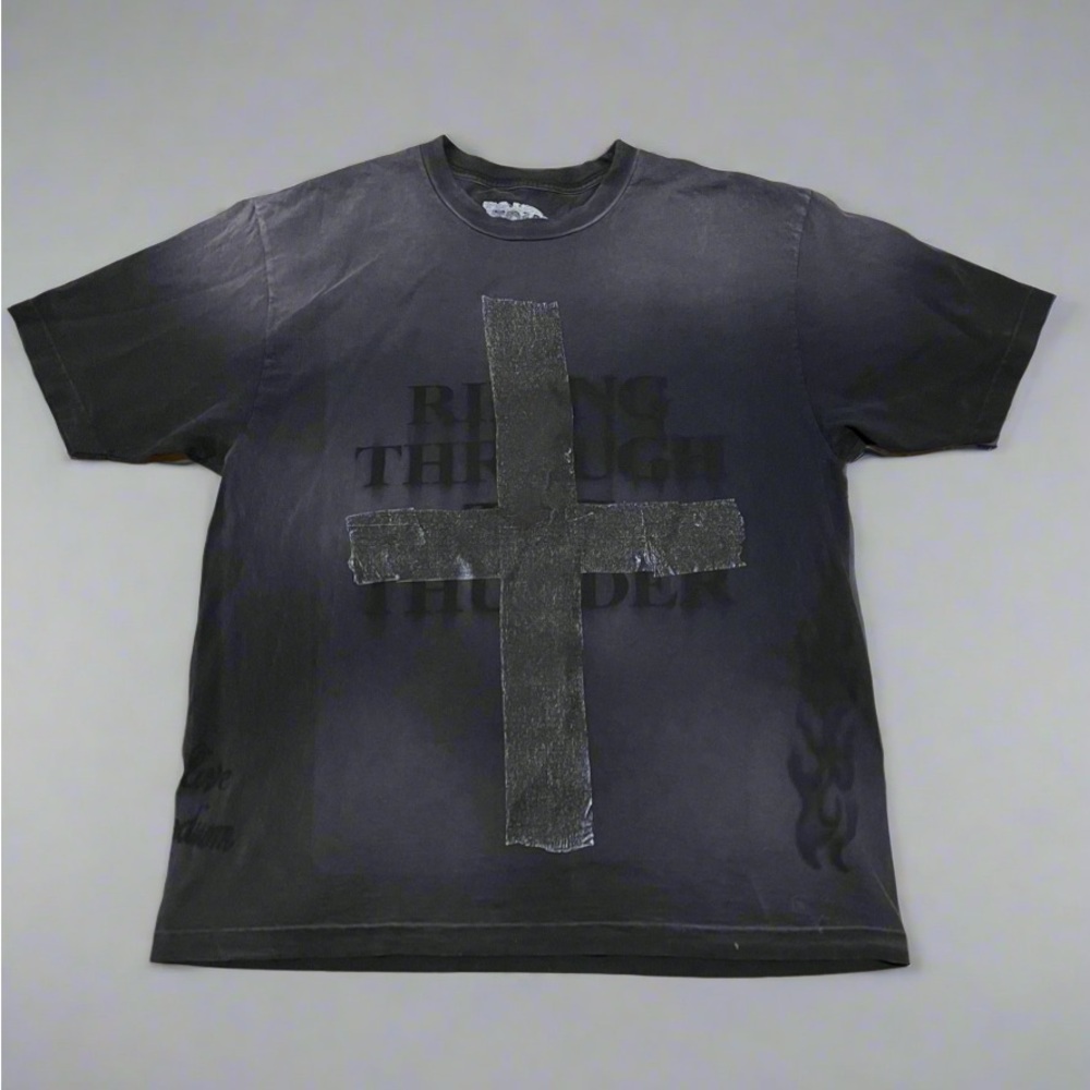 Travis Scott Nyc MetLife Merch Utopia Black Shirt Size XL